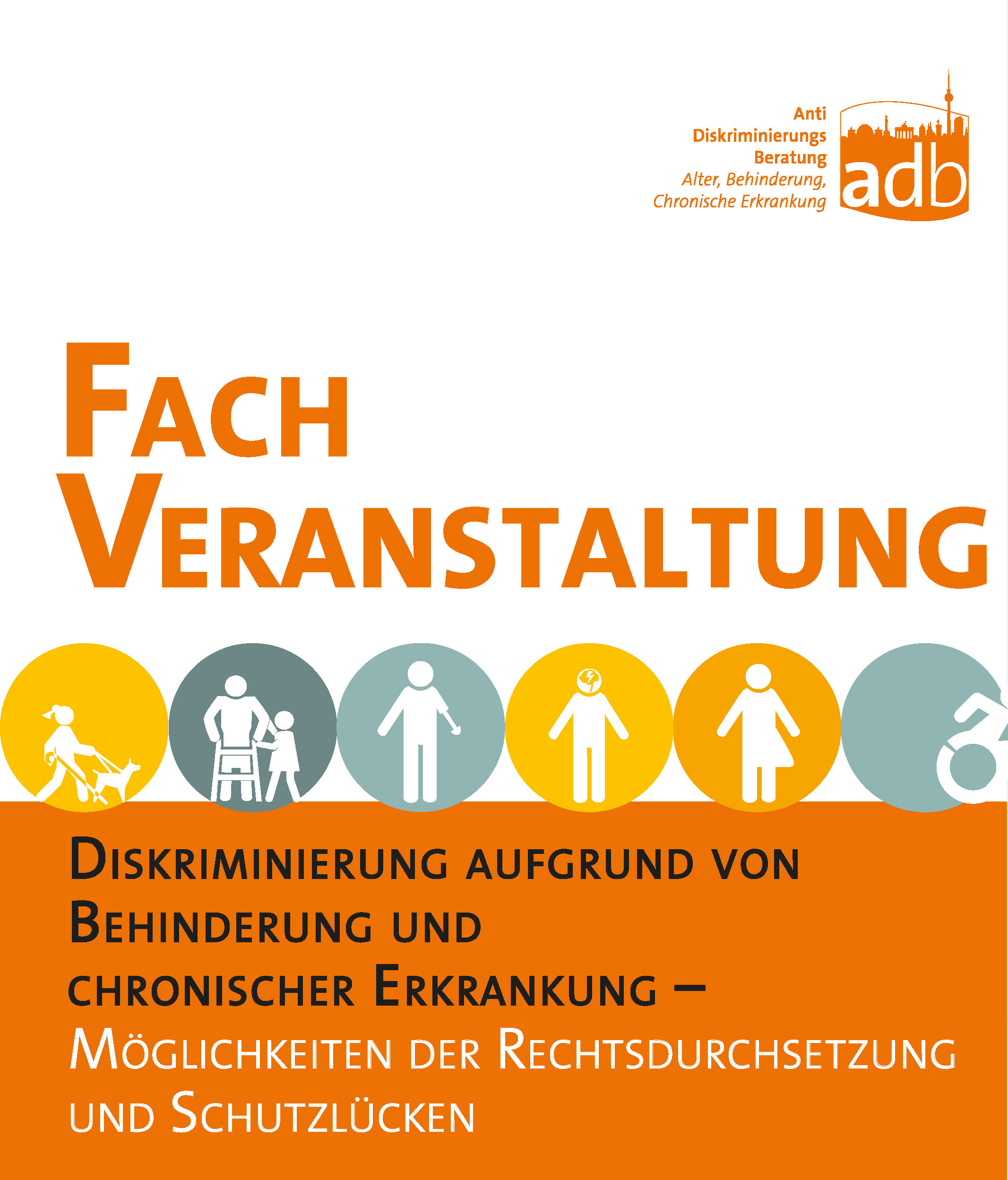 Einladung (Titel) der ADB_Fachveranstaltung zu Rechtsdurchsetzung und Schützlücken am 30.10.2025