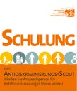 Flyer zur Schulung zum Antidiskirminierungs-Scout, Titel