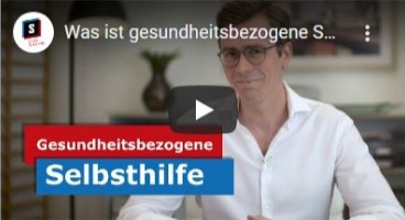 Screenshot Youtube - Gesundheitsbezogene Selbsthilfe